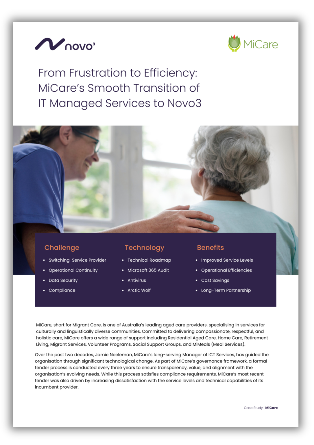 MiCare Case Study Cover Image